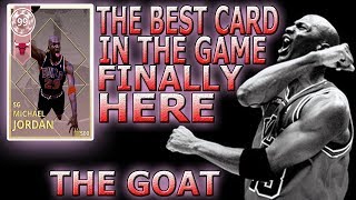 NBA2K18 THE BEST CARD IN THE GAME ITS FINALLY HERE PINK DIAMOND MICHAEL JORDAN THE GOAT