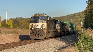 NS D9-44CW 9846 Leads Priority Intermodal 29F-24 on 10/25/24