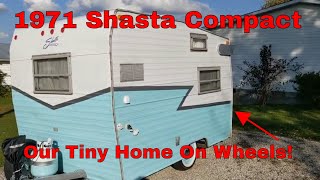 1971 Shasta Compact Camper Remodel Part 1 #camper