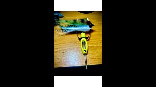 How to tie a baby bass streamer with no hand function