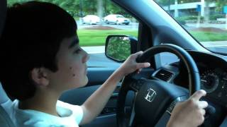 Thomas' driver license test