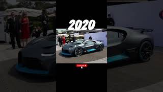 ❤️Evolution of Bugatti #short #car #viral