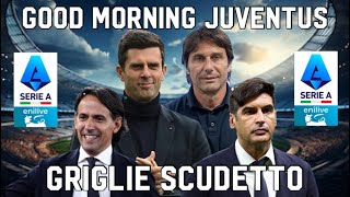 GRIGLIE SCUDETTO AL 16 AGOSTO - GOOD MORNING JUVENTUS