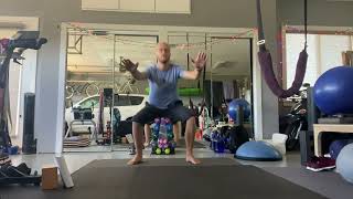 Body weight sumo squat