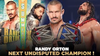 Randy Orton vs Roman Reigns For Undisputed WWE Championships WWE 2K23