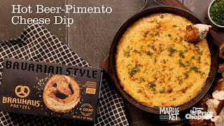 Hot Beer Pimento Cheese Dip