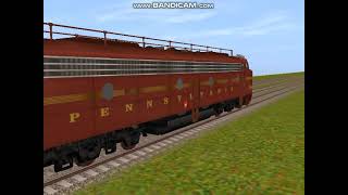 PRR E8 vs PA vs FM Erie vs SDP40 Mega Racing Trainz