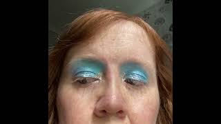 Blue Eye Makeup Look!              #eyemakeup #makeup #slmakeup1984