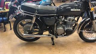 1974 Honda CB550 - Start, Idle, Walkaround