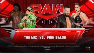 WWE2K23 FULL⭐⭐⭐⭐MATCH- THE MIZ VS FINN BALOR #wwe2k23 #judgementday #finnbalor #themiz