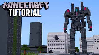 MINECRAFT : How To Build Coyote Tango From Pacific Rim