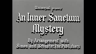 Inner Sanctum | The Wailing Wall | Old Time Radio | November 6, 1945