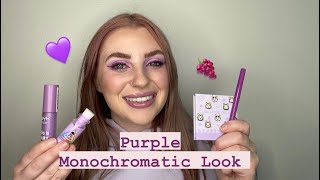 *PURPLE* MONOCHROMATIC LOOK