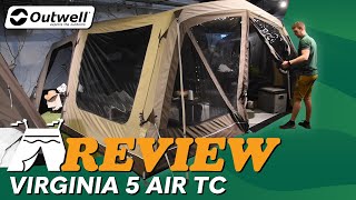 Outwell Virginia 5 Air TC Tent Review 2025