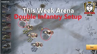 This Week Arena - Double Infantry Setup (HunterBBQ Tips & Tricks)