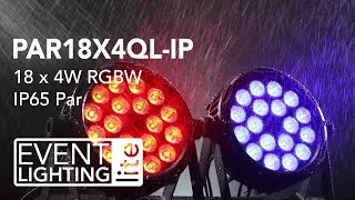 Event Lighting Lite - Introduction to thePAR18X4QL-IP