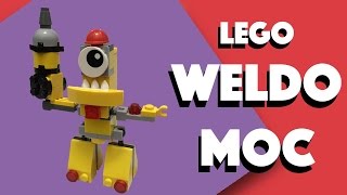 LEGO Mixels  - Weldo   -  MOC  (My Own Creation)  -  Stop Motion Build