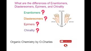 How to easily differentiate between enantiomers, diastereomers, epimers, and chirality.