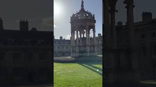 Inside Trinity College University of Cambridge Part 1 #travel #uk #sun #architecture #college #fun