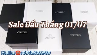 [ Săn Đồng Hồ Giá Rẻ ] - Sale Đầu Tháng 7 Với Các Mã Đẹp Lướt Săn Tại Thị Trường Nhật!