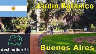 Jardín Botánico Carlos Thays - Buenos Aires - 4k