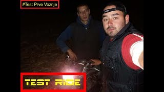 Test prve VOZNJE ||| Ispao nam je AUSPUH  !!! MZ ETZ 125 |||