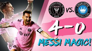 Inter Miami 4-0 WIN!!!! | Messi Scores AGAIN!