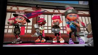 Splatoon 2 Turf War battles live splattershot and splat Dualies