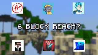 Does Pocket Edition have an Advantage? (6 Block Reach)