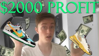 HOW YOU CAN MAKE $2000 ON SNEAKERS THIS MONTH!