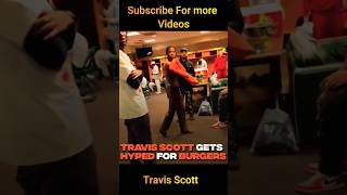 Travis Scott Excited for Bun B's Trill Burgers After Event #shorts #houston