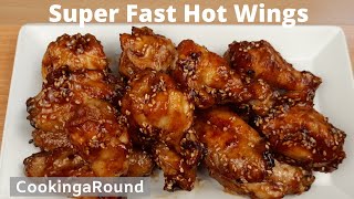 Super Fast Hot Wings Recipe