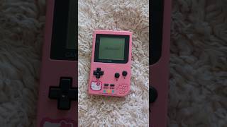 Pov playing Gameboy Pocket Like it's 1997 🎮😻 #hellokitty #pokemon