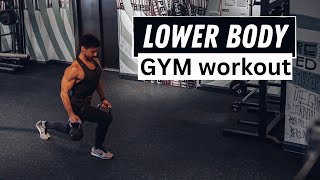 LOWER BODY GYM WORKOUT | Rowan Row