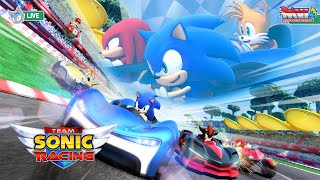 Meng-Racing Mobil Bareng Sonic【Team Sonic Racing】- Alka Ch. [ Mobian Vtuber ID ]