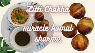 Litti chokha recipe/ Litti chokha in appe pan #littichokha #trending #ytviral #withoutoven #recipe