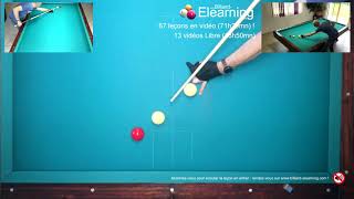 Billard français - Billiard E-Learning - Live no 49 : cadre 71/2, séries et ligne