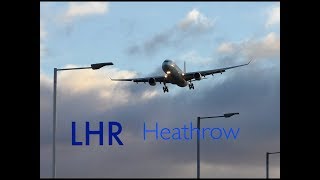 *Windy Morning Arrivals* London Heathrow (caused by Storm Erik, 07/02/19)🛬💨