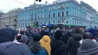 МИТИНГ В САНКТ-ПЕТЕРБУРГЕ — нереальная толпа!