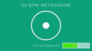 50 BPM Simple Metronome for 60 Minutes