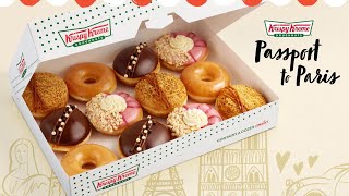 Krispy Kreme's Parisian Donuts Are Here! #usa #america #explore #viralvideo #trending