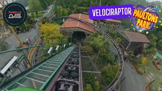 Velociraptor (Boomerang Rollercoaster) On-Ride POV | Paultons Park