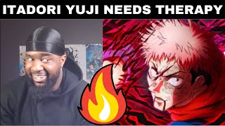 THESE BOIS BLACK FLASHING | YUJI RAP "Shibuya Arc" | FabvL & DizzyEight [Jujutsu Kaisen] (REACTION)