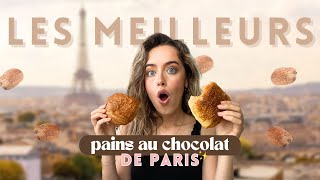 🍫 Je teste les MEILLEURS PAINS AU CHOCOLAT de PARIS - Léa cooking