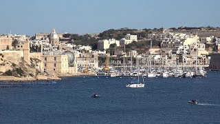 Malta Valletta Pt.05 - Barrakka Gardens and Grand Harbour