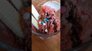 es krim cuma pake satu bahan #youtubeshorts #zafira #asmr