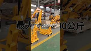 Electric small crane