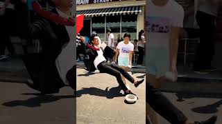 Street Performer Defies the Laws of Physics in this Amazing Performance #shorts