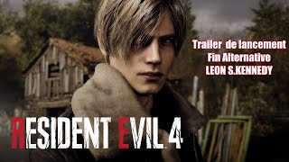 Resident Evil 4 Remake - Trailer de lancement avec fin alternative - Leon S. Kennedy - STFR