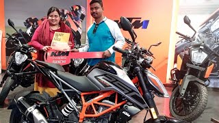 2021,taking delivery of KTM Duke 250,